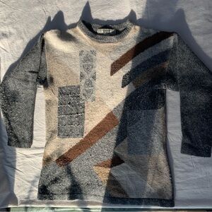 Segue Vintage Silk Lambswool Angora Beaded Sweater Size M